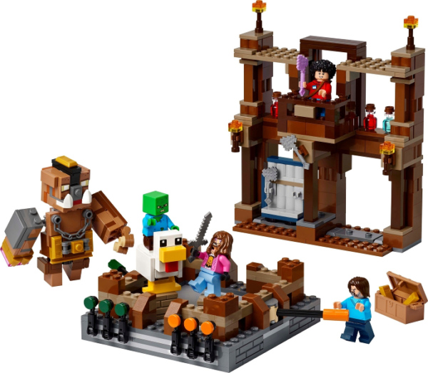 LEGO Minecraft Woodland Mansion Fighting Ring 21272 - Afbeelding 2
