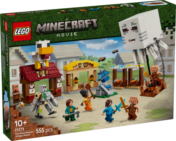 LEGO Minecraft The Ghast Balloon Village Attack 21273