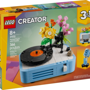 LEGO Creator 3in1 Record Player with Flowers 31172