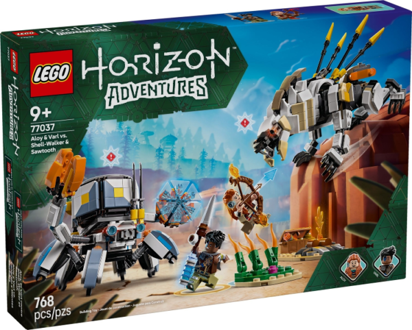 LEGO Horizon Adventures Aloy & Varl vs. Shell-Walker & Sawtooth 77037