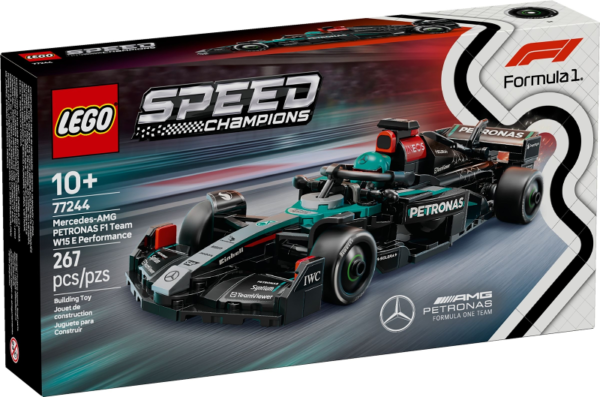 LEGO Speed Champions Mercedes-AMG PETRONAS F1 Team W15 E Performance 77244
