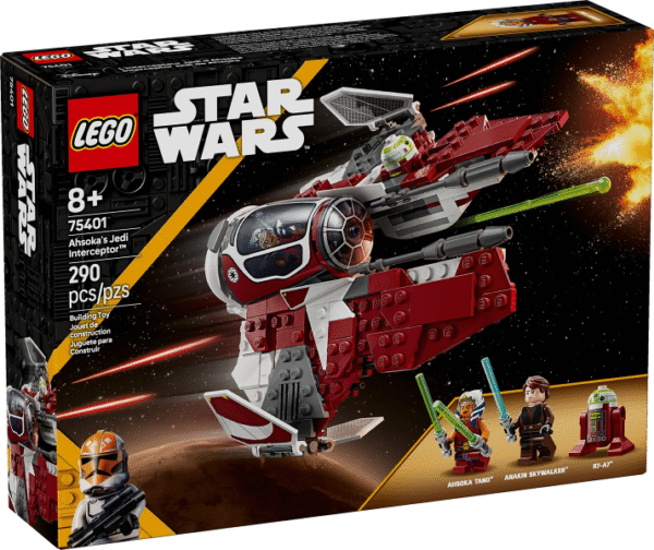 LEGOLego Ahsoka's Jedi Interceptor  Star Wars 75401