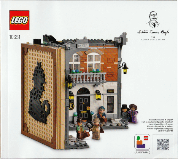 LEGO Icons Sherlock Holmes: Book Nook 10351 - Afbeelding 2
