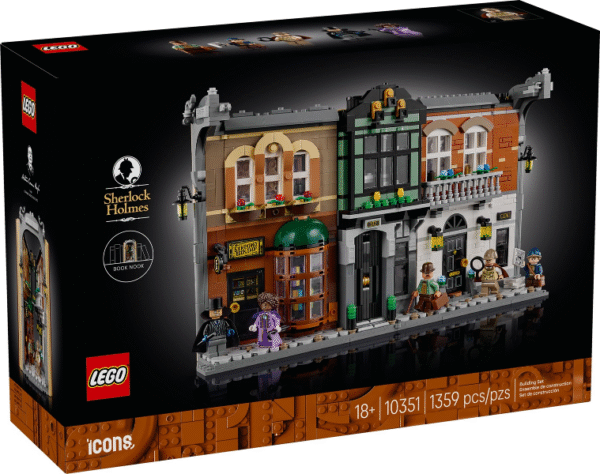 LEGO Icons Sherlock Holmes: Book Nook 10351