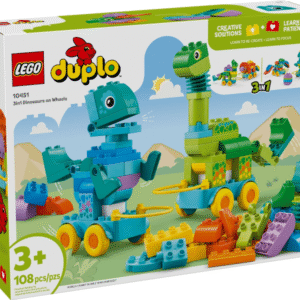 LEGO Duplo 3in1 Dinosaurs on Wheels 10451