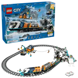LEGO Onderzoekstrein op de Noordpool City 60470