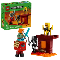 LEGO MInecraft De lavastrijd in de Nether   21266